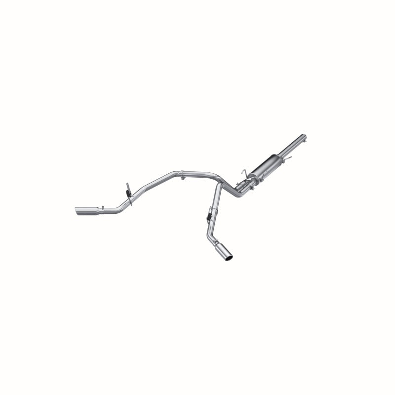 MBRP 2004-2005 Dodge Ram Hemi 1500 5.7L SC/CC-SB Cat Back Dual Split Side S5114AL Photo - Primary