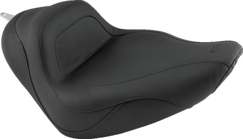 Mustang Motorcycle Mustang 06-17 Harley Softail Wide Tire (200mm) Sport Touring Solo Seat - Black 76250 76250 Photo - Primary