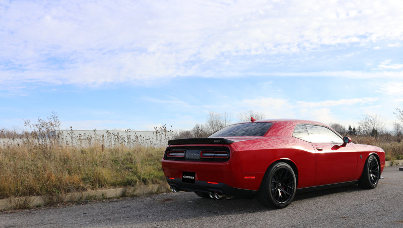 Corsa Performance 15-17 Dodge Challenger Hellcat Dual Rear Exit Sport Exhaust w/ 3.5in 14987 Photo - Primary