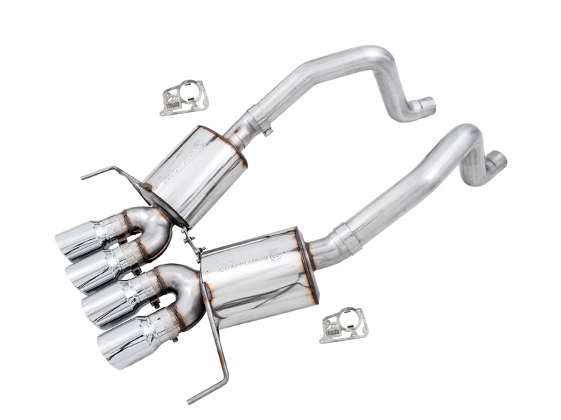AWE Tuning 14-19 Chevy Corvette C7 Z06/ZR1 (w/o AFM) Touring Edition Axle-Back Exhaust w/Chrome Tips 3015-42133 3015-42133 Photo - Primary