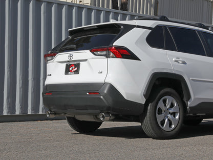 aFe Power 19-21 Toyota RAV4 L4-2.5L Takeda 304 SS Cat-Back Exhaust w/ Polished Tip 49-36053-P 49-36053-P Photo - Mounted