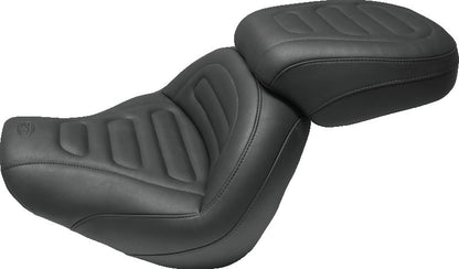 Mustang Motorcycle Mustang 80-88 Harley Electra Glide, Tour Glide Wide Touring 1PC Seat Regal - Black 75565 75565 Photo - Primary