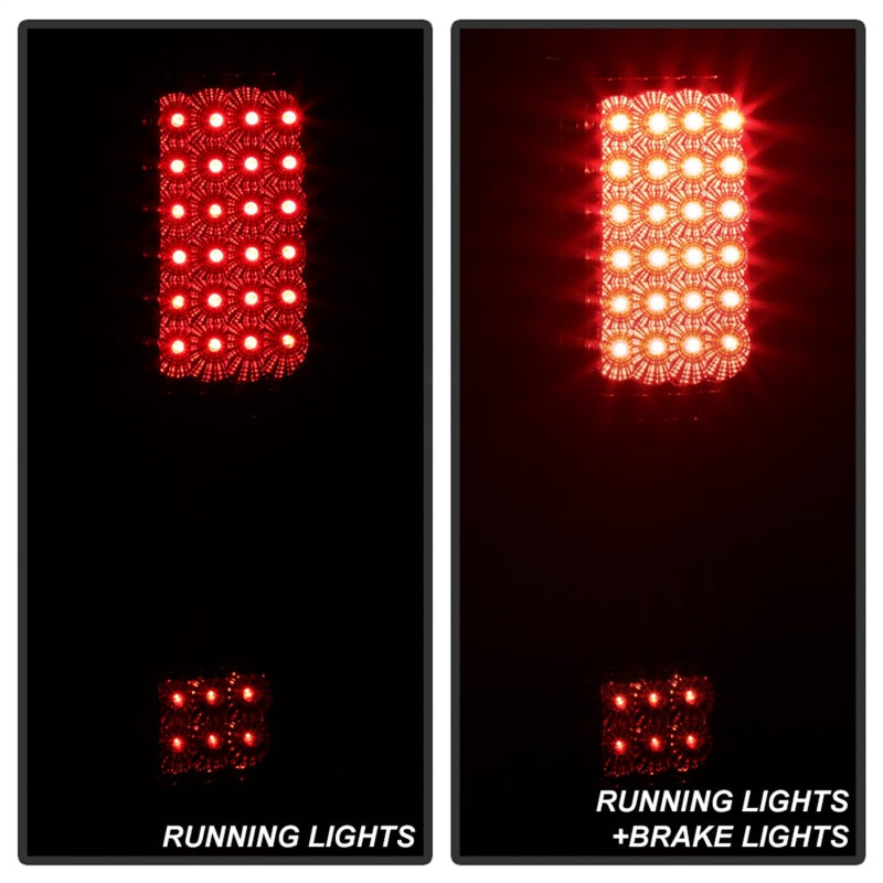 SPYDER Xtune Ford F150 Styleside 04-08 (Not Fit Heritage & SVT) LED Tail Lights Smoke ALT-ON-FF15004-LED-SM 5012920 5012920 Photo - Unmounted