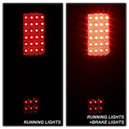 SPYDER Xtune Ford F150 Styleside 04-08 (Not Fit Heritage & SVT) LED Tail Lights Smoke ALT-ON-FF15004-LED-SM 5012920 5012920 Photo - Unmounted