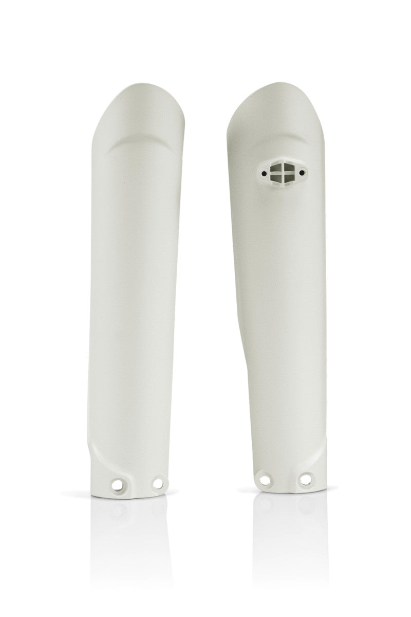 Acerbis Lwr Fork Cover Set Ktm Wht 2401265413 2401265413 Photo - Primary