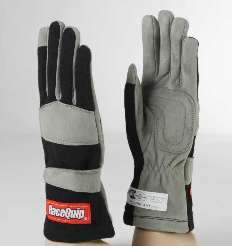 Racequip 351 Racing Gloves - SFI-1 Certified; Color: Black / Size: Medium 351003 Photo - Primary