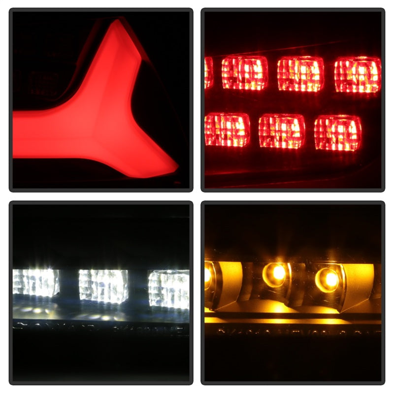 Spyder Mitsubishi Lancer/Evolution X 08-14 V2 LED Tail Lights - Black ALT-YD-ML08V2-SEQ-BK 5088130 5088130 Photo - Unmounted
