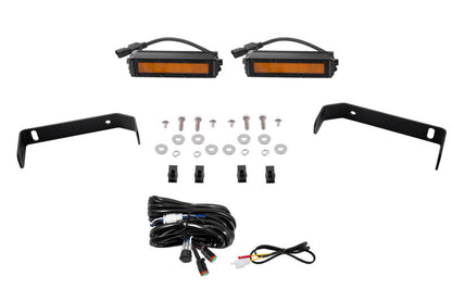 Diode Dynamics 19-21 Ford Ranger SS6 LED Lightbar Kit - Amber Wide DD6595 DD6595 Photo - Primary
