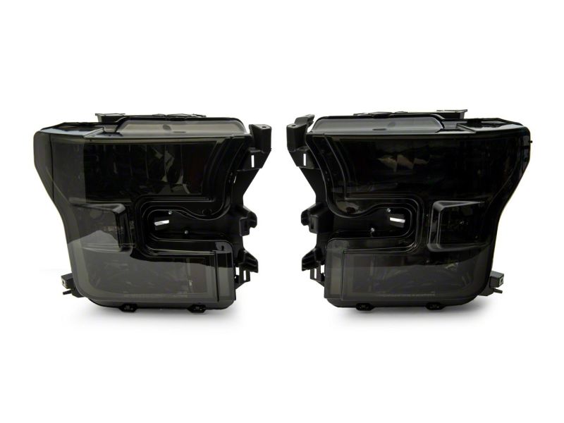 Raxiom 15-17 Ford F-150 Axial OEM Style Rep Headlights- Chrome Housing- Smoked Lens T551346 T551346 Photo - Close Up