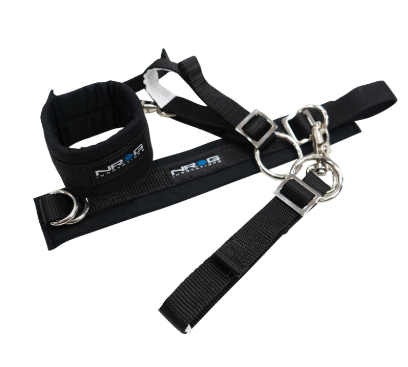 NRG SFI 3.3 Arm Restraints One Pair - Black SBH-AR01BK SBH-AR01BK Photo - Primary