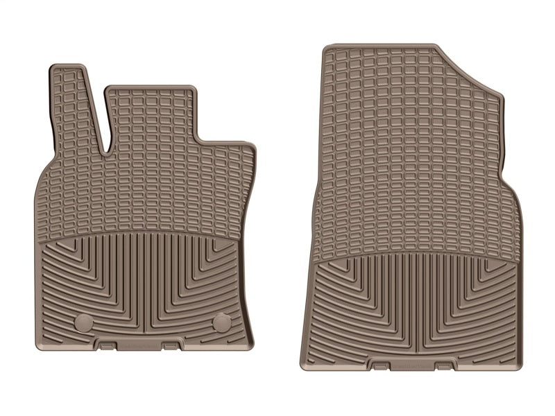 WeatherTech 2018+ Toyota Camry Front Rubber Mats - Tan W463TN W463TN Photo - Primary