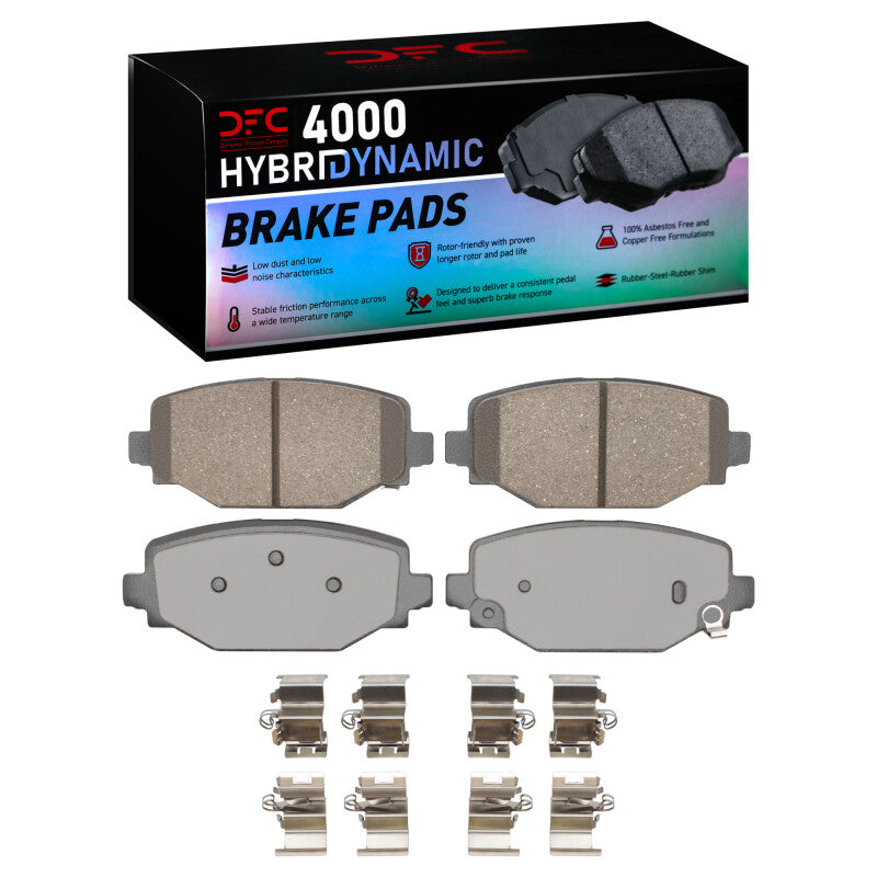 DFC DFC 4000 HybriDynamic Brake Pads Brakes, Rotors & Pads Brake Pads - OE main image