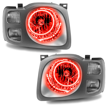 ORACLE Lighting 02-04 Nissan Xterra SE Pre-Assembled LED Halo Headlights -Red 7179-003 7179-003 Photo - Primary