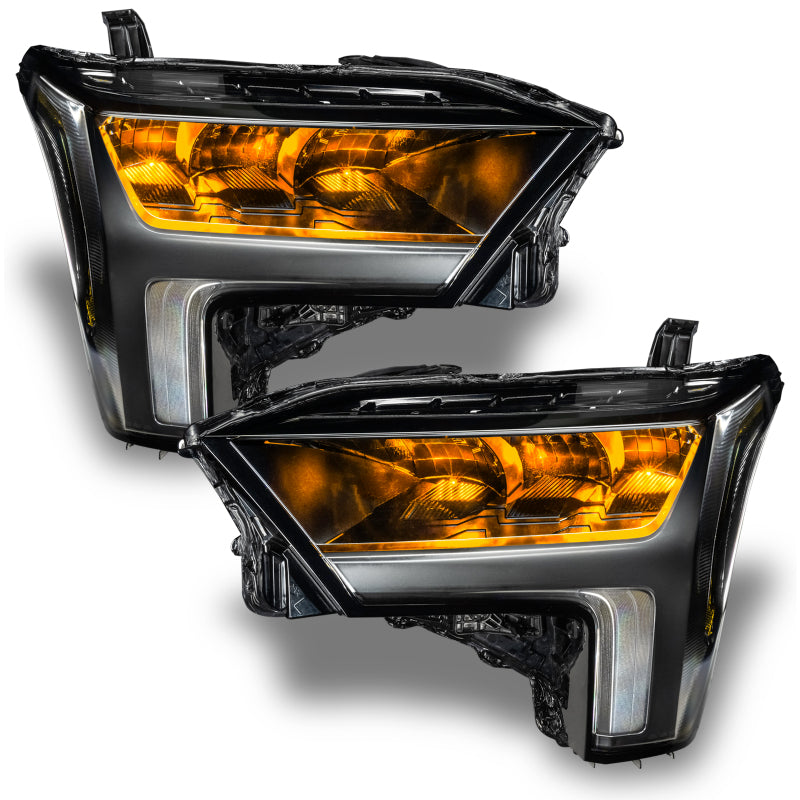 ORACLE Lighting Oracle 2022+ Toyota Tundra ColorSHIFT RGB Demon Eye Headlight Upgrade Kit 1474-334 1474-334 Photo - Mounted