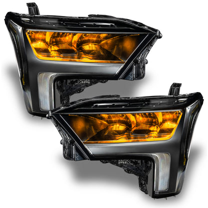 ORACLE Lighting Oracle 2022+ Toyota Tundra ColorSHIFT RGB Demon Eye Headlight Upgrade Kit 1474-334 1474-334 Photo - Mounted