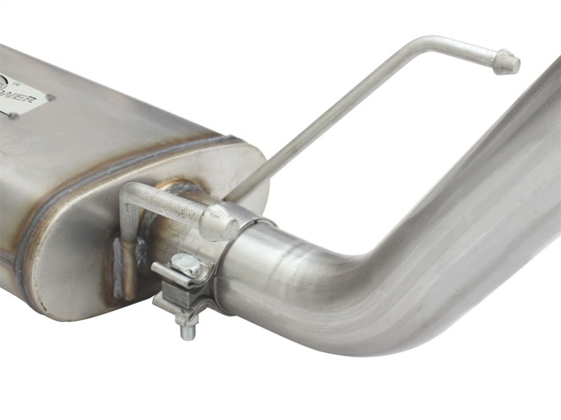 aFe MACH Force-Xp 2-1/2in 409 Stainless Steel Cat-Back Exhaust System w/Po 49-46024-P Photo - Unmounted