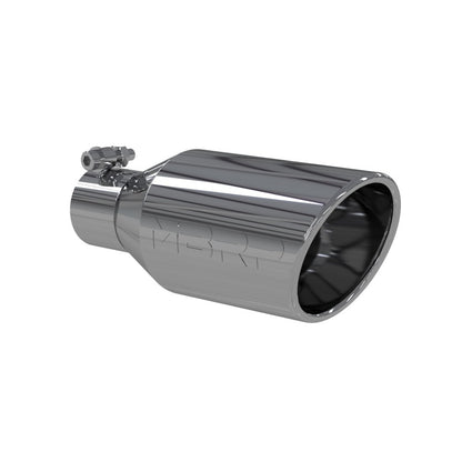 MBRP Universal Tip 4.5 O.D. Angle Rolled End 2.5 Inlet 11in Length T5160 Photo - Primary