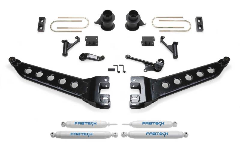 Fabtech 5" Radius Arm System w/ Coil Spacers & Performance Shocks K3070 Photo - Primary