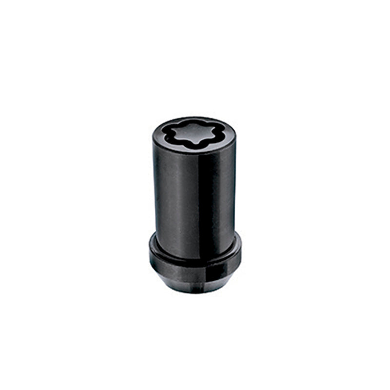 McGard Wheel Lock Nut Set - 5pk. (Tuner / Cone Seat) 1/2-20 / 13/16 Hex / 1.60in. Length - Black 25540BK 25540BK Photo - Primary