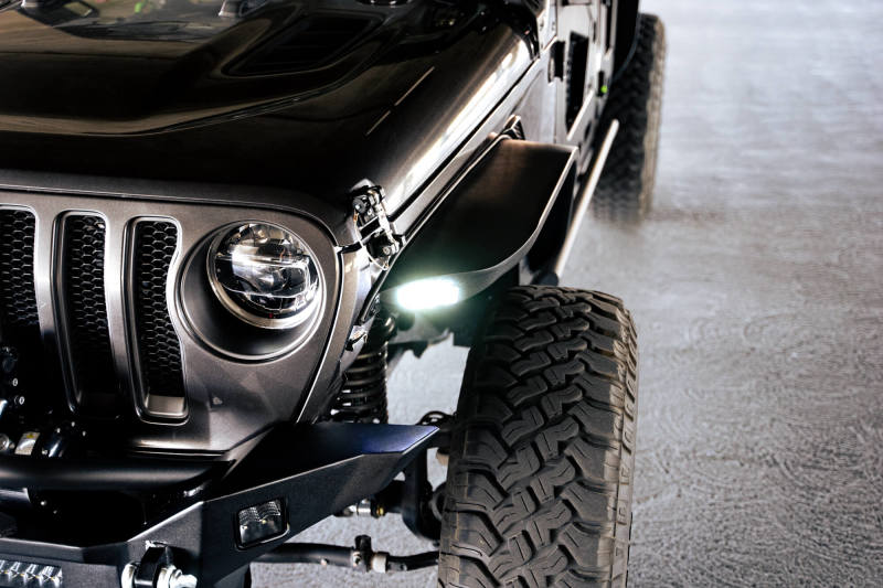 DV8 Offroad 18-23 Jeep Wrangler JL Slim Fender Flares FDJL-07 FDJL-07 Photo - Unmounted