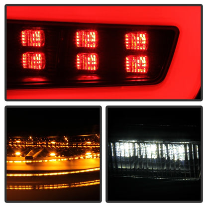 Spyder 08-11 Subaru Impreza WRX 4DR LED Tail Lights - Black Smoke ALT-YD-SI084D-LED-BSM 5087980 5087980 Photo - Unmounted