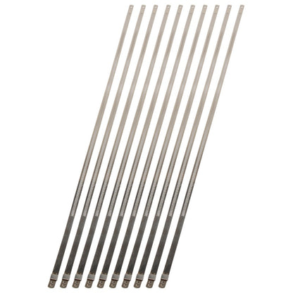 DEI Stainless Steel Positive Locking Tie 1/4in (7mm) x 20in - 10 per pack 10210 10210 Photo - Primary