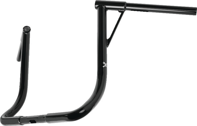 Burly Brand Louie B Bar 16in - Gloss Black B12-7005B B12-7005B User 1