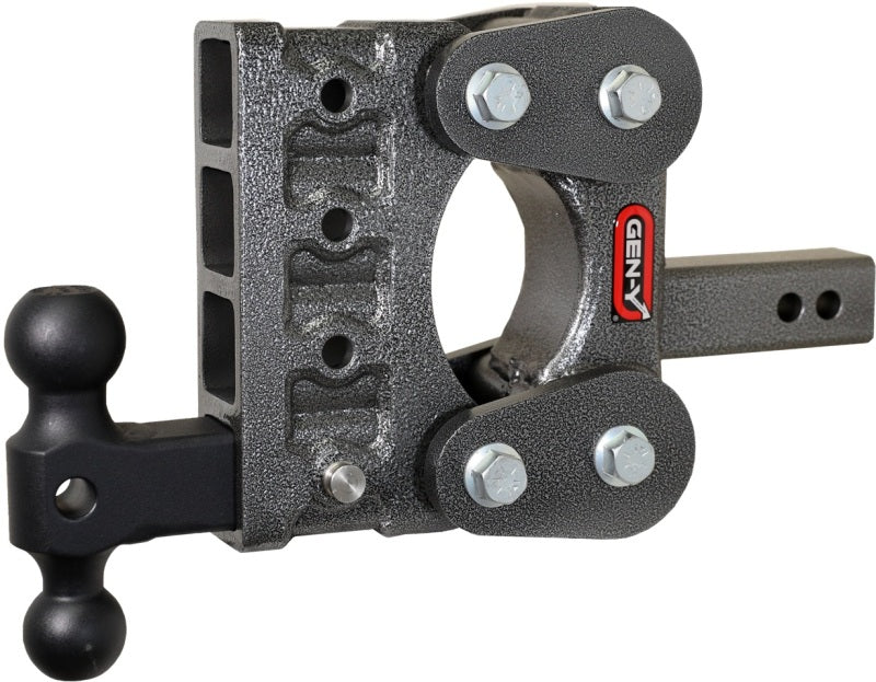GEN-Y Hitch Gen-Y The Boss Torsion-Flex 2in Shank 5in Drop 1100lb TW 10K Hitch w/GH-031 Dual-Ball GH-1014 GH-1014 User 1