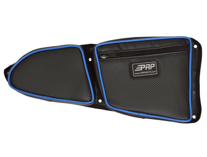 PRP Seats PRP Polaris RZR Front Door Bag with Knee Pad (Passenger Side)- Blue E37-V E37-V Photo - Primary