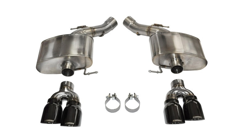 Corsa Performance 12-15 BMW M6 F12 / F13 / F06 Black Sport Axle-Back Exhaust 14929BLK Photo - Primary