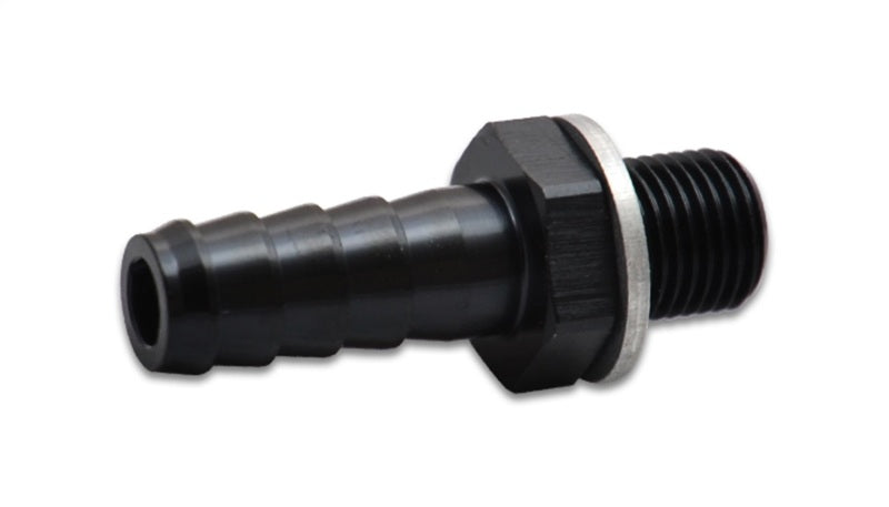 Vibrant Metric to Barb Fitting (Male M14 x 1.5 to 1/2" Barb) Aluminum 11417 Photo - Primary