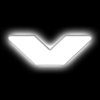 ORACLE Lighting Universal Illuminated LED Letter Badges - Matte White Surface Finish - V 3140-V-001 3140-V-001 Photo - Primary