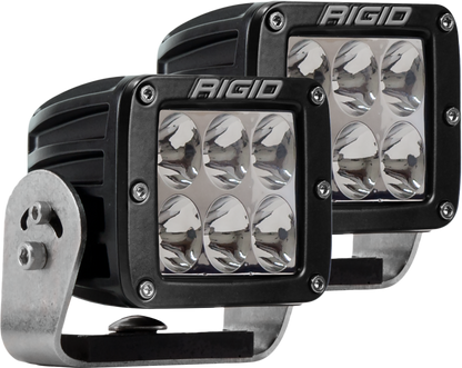 Rigid Industries D2 HD Black- Driving - Set of 2 522313 522313 User 8