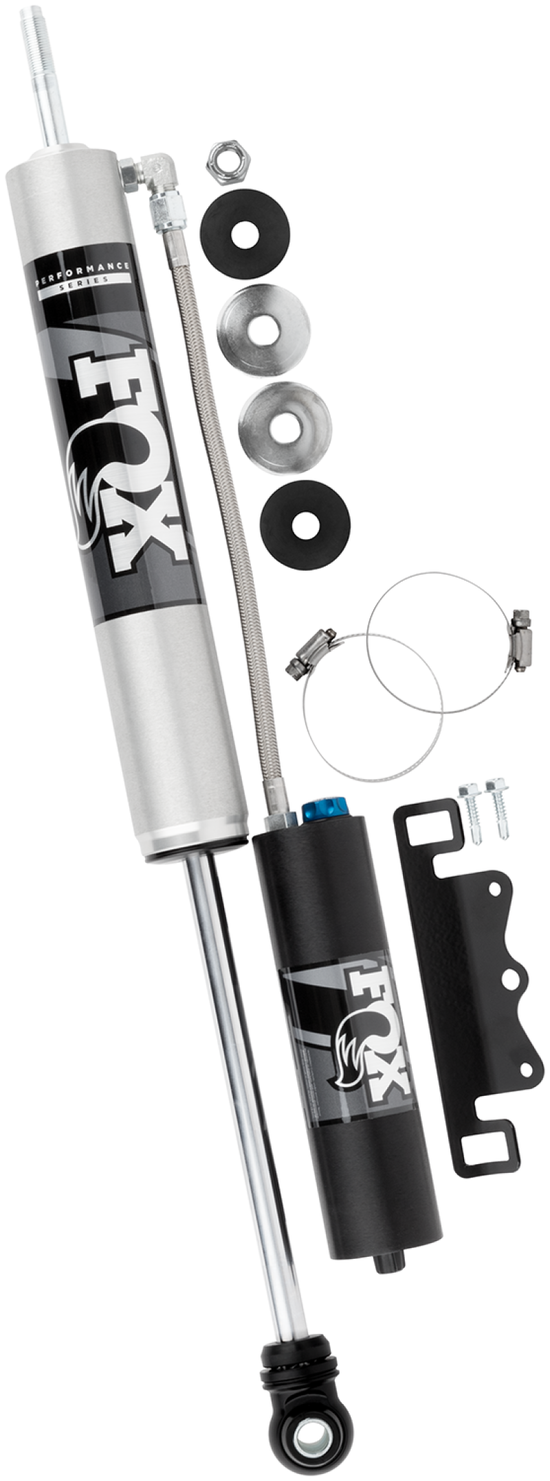 FOX 2005+ Ford Super Duty 2.0 Perf Series 9.6in Smooth Body Remote Res. Front Shock - CD Adj 985-26-162 985-26-162 Photo - out of package