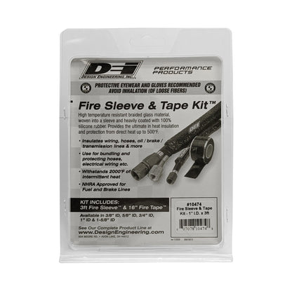 DEI Fire Sleeve and Tape Kit 1in I.D. x 3ft 10474 10474 Photo - Unmounted