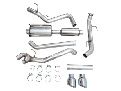 AWE Tuning AWE Exhaust for 4th Gen Toyota Tacoma Dual Chrome Silver Tips 3015-32254 3015-32254 Photo - out of package