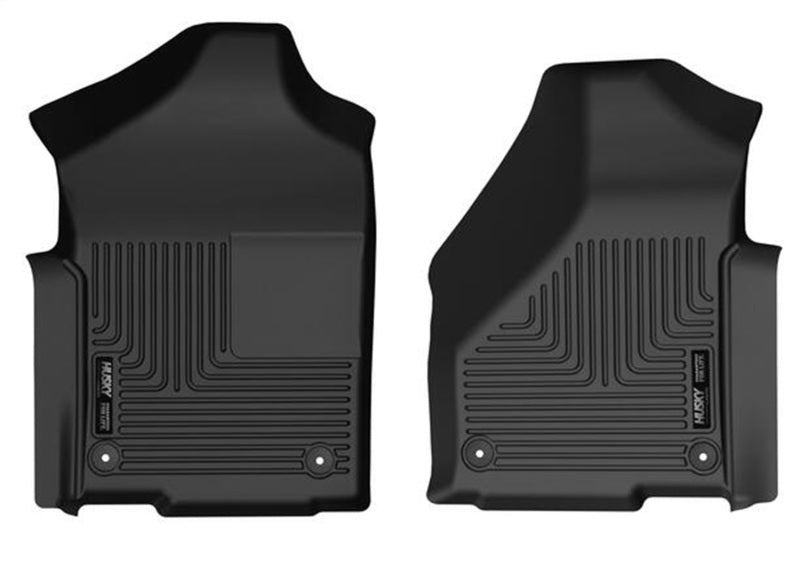 Husky Liners HL WB - Front - Black Floor Mats Floor Mats - Rubber main image