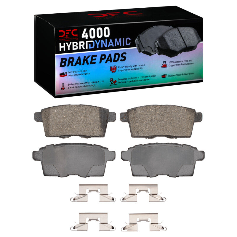 DFC DFC 4000 HybriDynamic Brake Pads Brakes, Rotors & Pads Brake Pads - OE main image