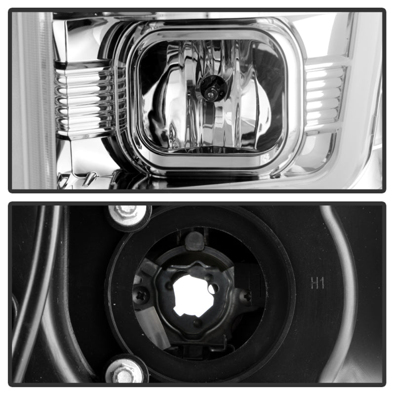 Spyder Ford F-250/350/450 08-10 V2 High-Power LED Headlights-Switch Back-Chrome PRO-YD-FS08PL-SBLB-C 5087744 5087744 User 4