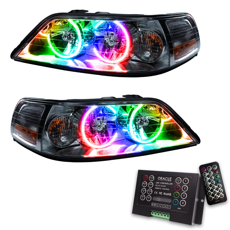 ORACLE Lighting Oracle 05-11 Lincoln Town Car SMD HL (Non-HID) - ColorSHIFT w/ 2.0 Controller 7155-333 7155-333 Photo - Primary