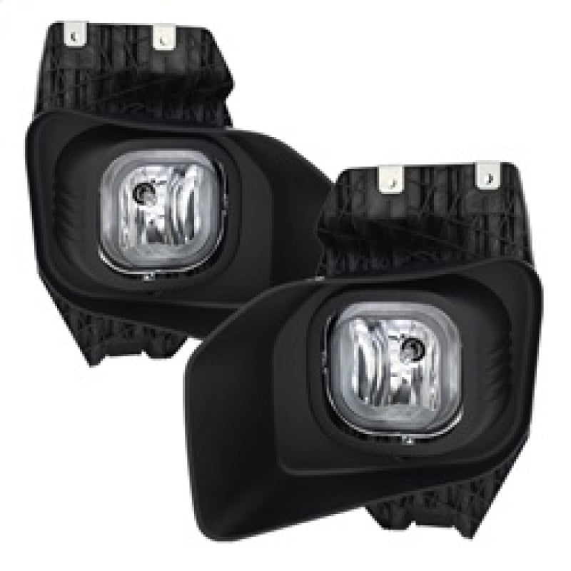 Spyder Ford F250 F350 F450 F550 XLT 2011-2016 OEM Style Fog Lights W/Switch- Clear FL-FF25011-C 5076151 5076151 Photo - Primary