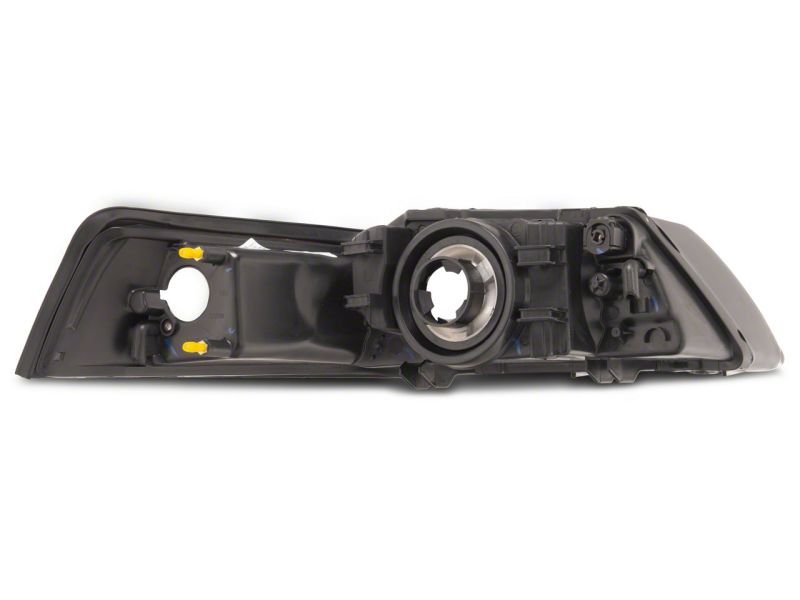 Raxiom 99-04 Ford Mustang Axial Series OEM Style Replacement Headlights- Chrome Housing (Clear Lens) 413421 413421 Photo - Close Up