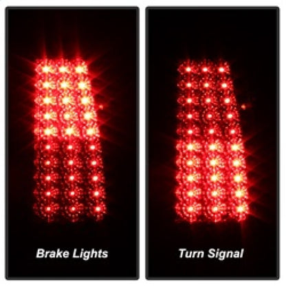 SPYDER Xtune Chevy Silverado 1500/2500/3500 99-02 99-03 LED Tail Lights Smoke ALT-ON-CS99-LED-SM 5011770 5011770 Photo - Unmounted
