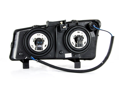 Anzo 2003-2006 Chevrolet Silverado 1500 Crystal Headlights w/ Halo Black 111212 Photo - Unmounted