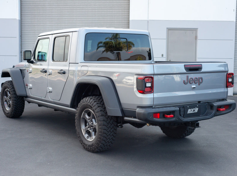 Borla 2020 Jeep Gladiator JT 3.6L V6 AWD 2.75in Touring Climber Turndown Tip 140808 140808 Photo - Close Up