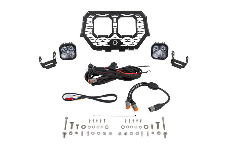 Diode Dynamics 14-18 Polaris RZR XP Stage Series LED Grille Kit - Sport White Combo DD7855 DD7855 Photo - Primary