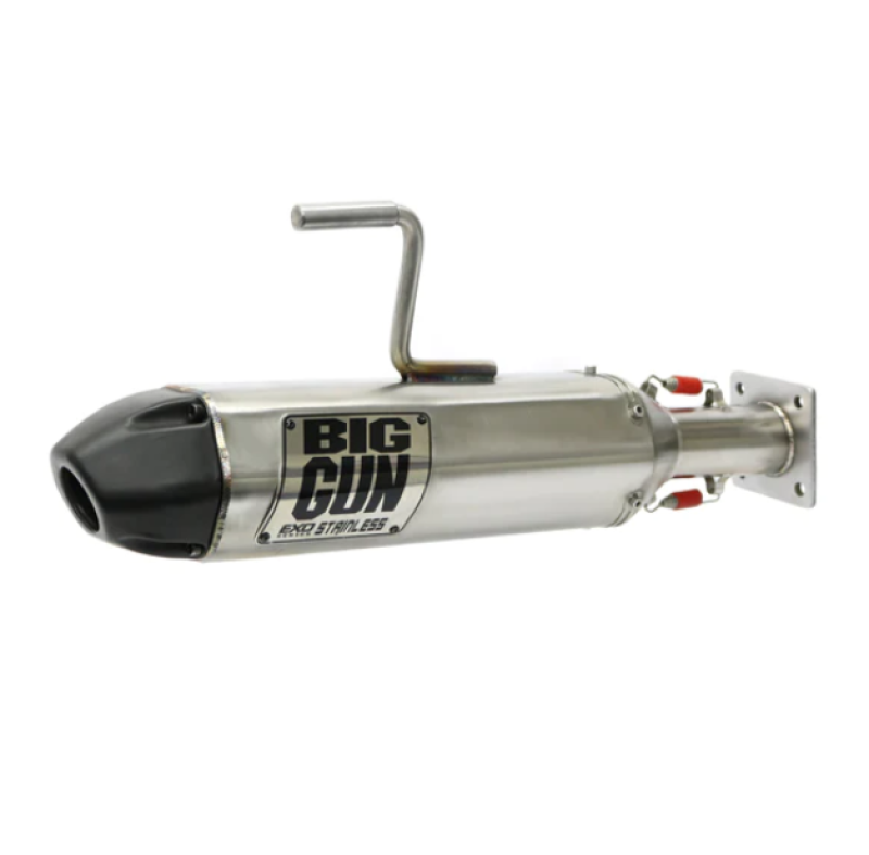 Big Gun 20-23 Kawasaki TERYX KRX 1000 EXO Stainless Slip On Exhaust 14-4692