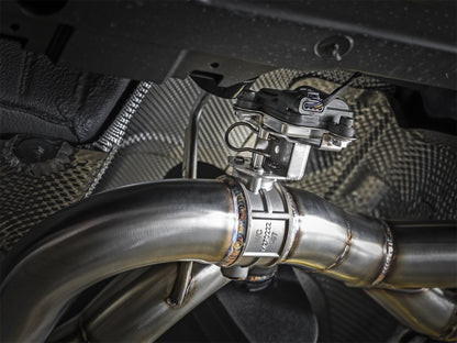 aFe MACH Force-Xp 3 to 2-1/2, 304 Stainless Steel Axle-Back Exhaust System 49-36338-P Photo - Mounted