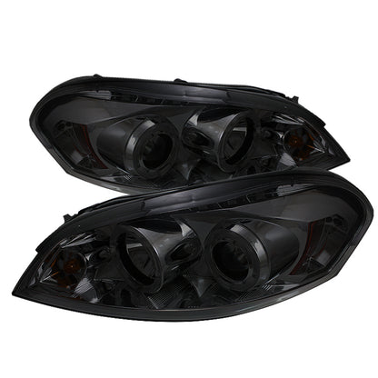 Spyder Chevy Impala 06-13 Projector Headlights LED Halo LED Smke PRO-YD-CHIP06-HL-SM 5031723 5031723 Photo - Primary