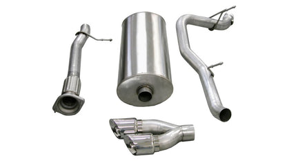 Corsa Performance 07-10 Cadillac Escalade ESV 6.2L V8 Polished Sport Cat-Back Exhaust 14298 Photo - Primary